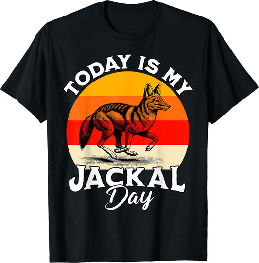 Funny Jackal T-Shirt - T-Shirt | Black