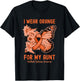I Wear Orange for My Aunt Multiple Sclerosis Awareness T-Shirt - T-Shirt | Black