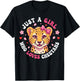Cute Cheetah Girl Loves Safari Animal Graphic for Kids T-Shirt - T-Shirt | Black