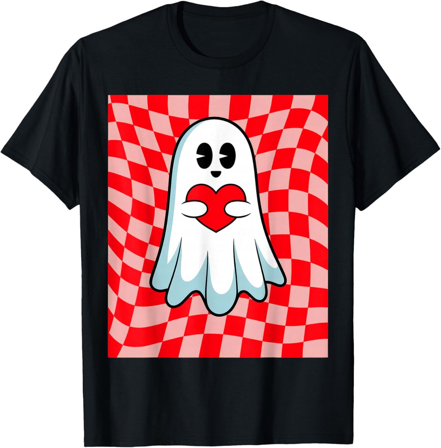 Valentine Ghost T-Shirt - T-Shirt | Black