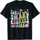 Smells Like Smart Cookies in Here Testing Day Teachers Kids T-Shirt - T-Shirt | Black
