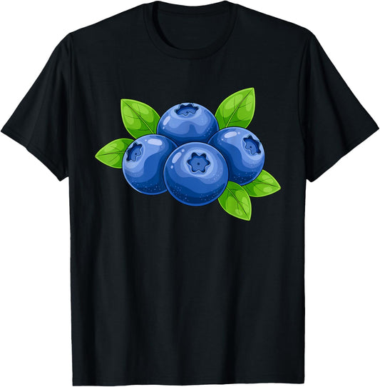 Blueberry Costume Halloween Fruit Salad Lover T-Shirt - T-Shirt | Black