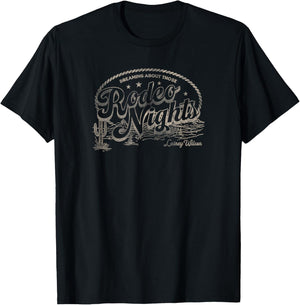 Lainey Wilson - Rodeo Nights T-Shirt - T-Shirt | Black