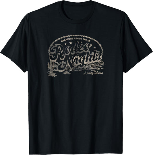Lainey Wilson - Rodeo Nights T-Shirt - T-Shirt | Black