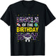 Uncle of The Birthday Boy Space Astronaut Birthday Family T-Shirt - T-Shirt | Black