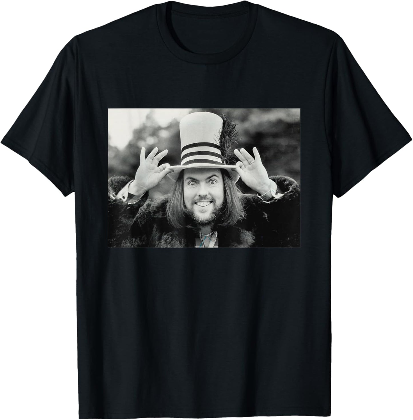 Dave Hill Slade Lead Guitarist Top Hat 1985 T-Shirt - T-Shirt | Black