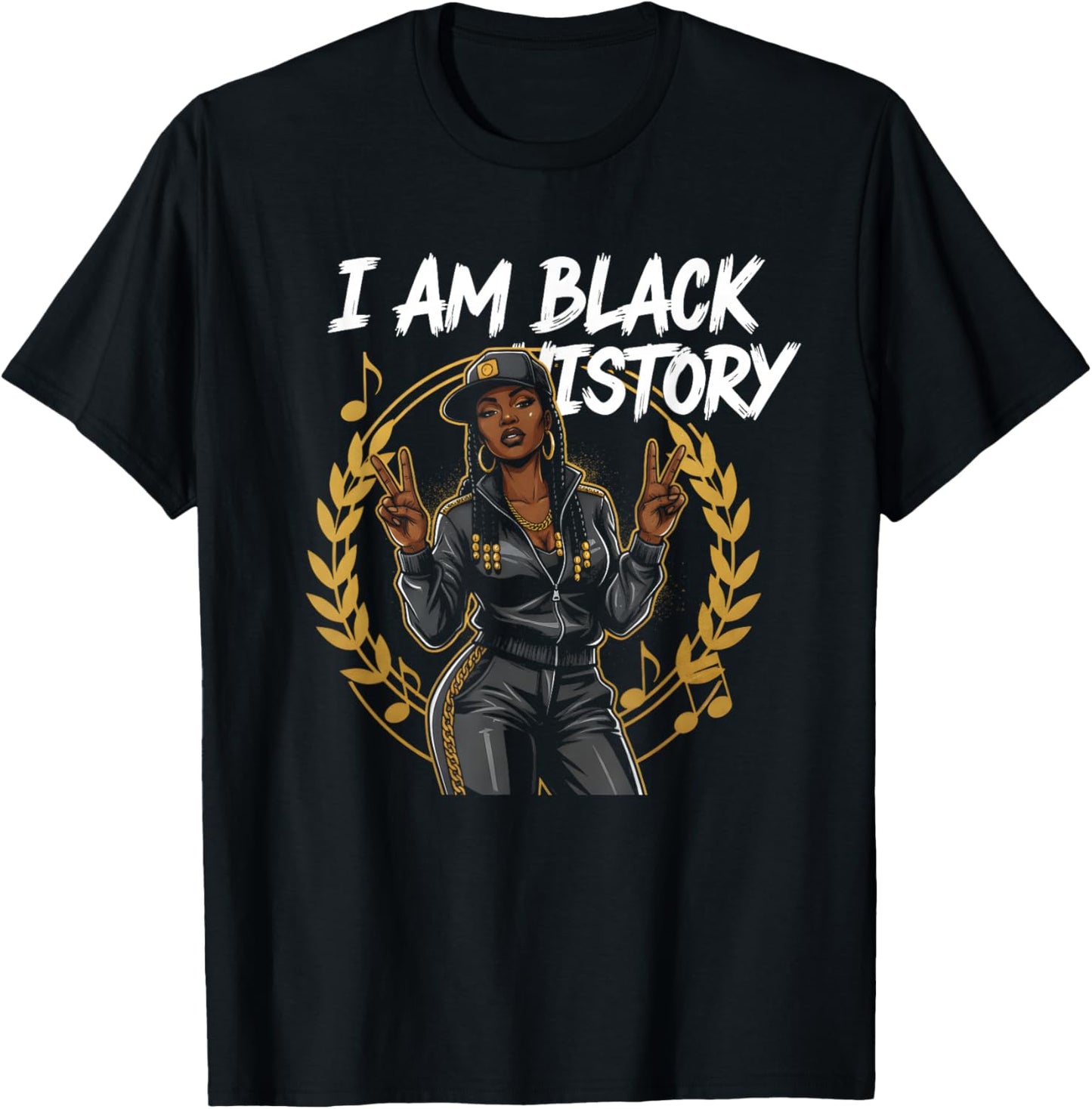 I Am Black History Africa Saying Black History Month T-Shirt - T-Shirt | Black