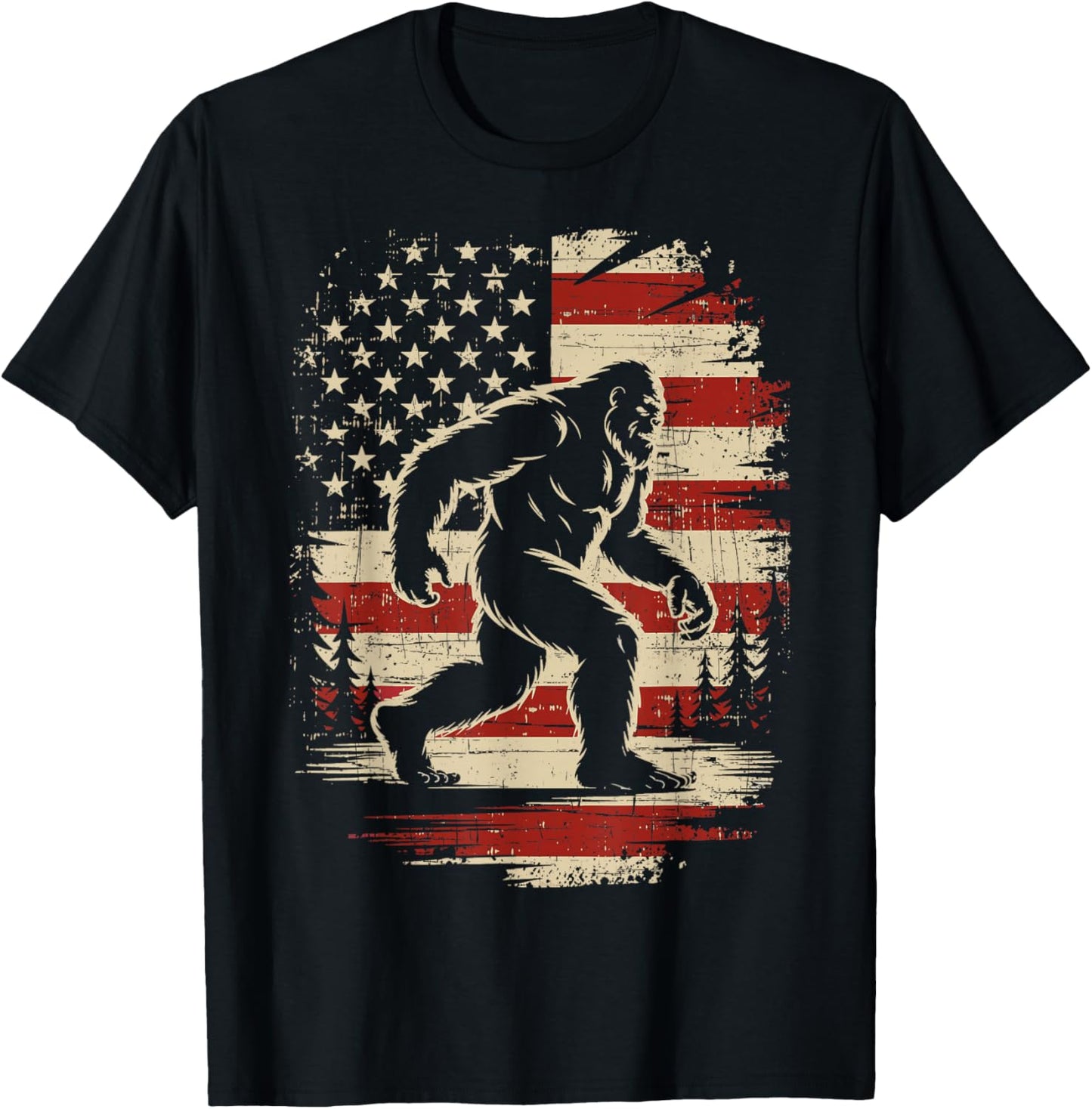 Patriotic 4th of July T-Shirt - T-Shirt | Black