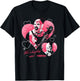 Terrifier I Heart Art Creepy Valentine's Day Horror Movie T-Shirt - T-Shirt | Black