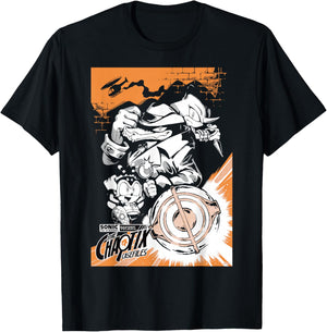 Sonic The Hedgehog Chaotix Casefiles Main Art T-Shirt - T-Shirt | Black