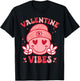 Valentines Vibes Valentines Day for Teens Boys Girls Kids T-Shirt - T-Shirt | Black