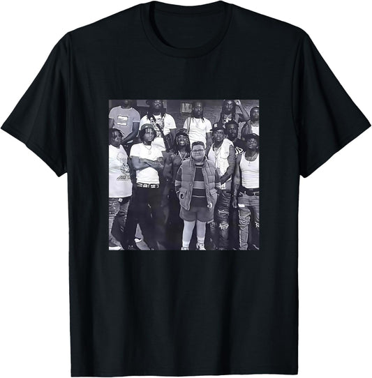 Derek in Oblock Cool Kid in Big Crew Funny Urban Meme T-Shirt - T-Shirt | Black
