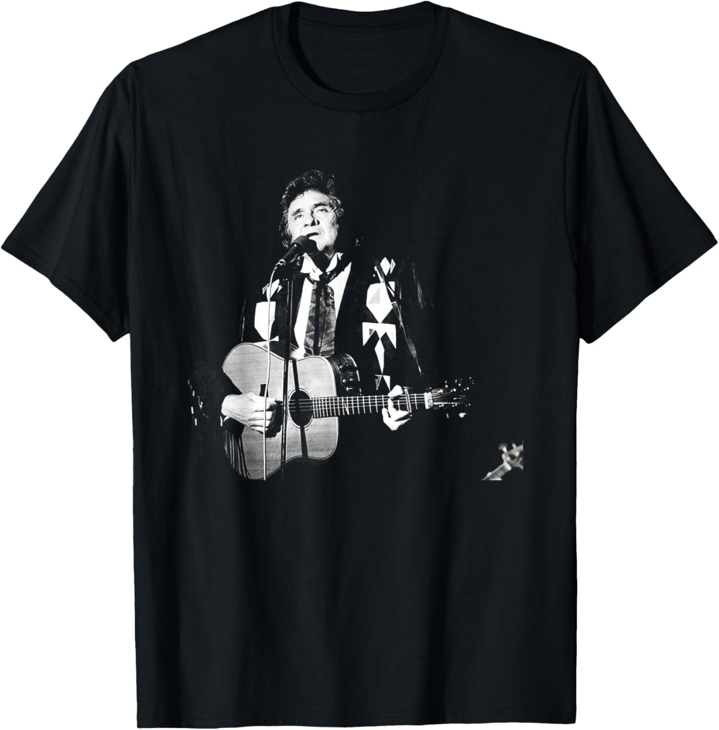 Johnny Cash is Coming to Town Era 1987 Live T-Shirt - T-Shirt | Black
