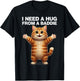 I Need a Huge from a Baddie Sarcastic Funny Cat Meme Design T-Shirt - T-Shirt | Black
