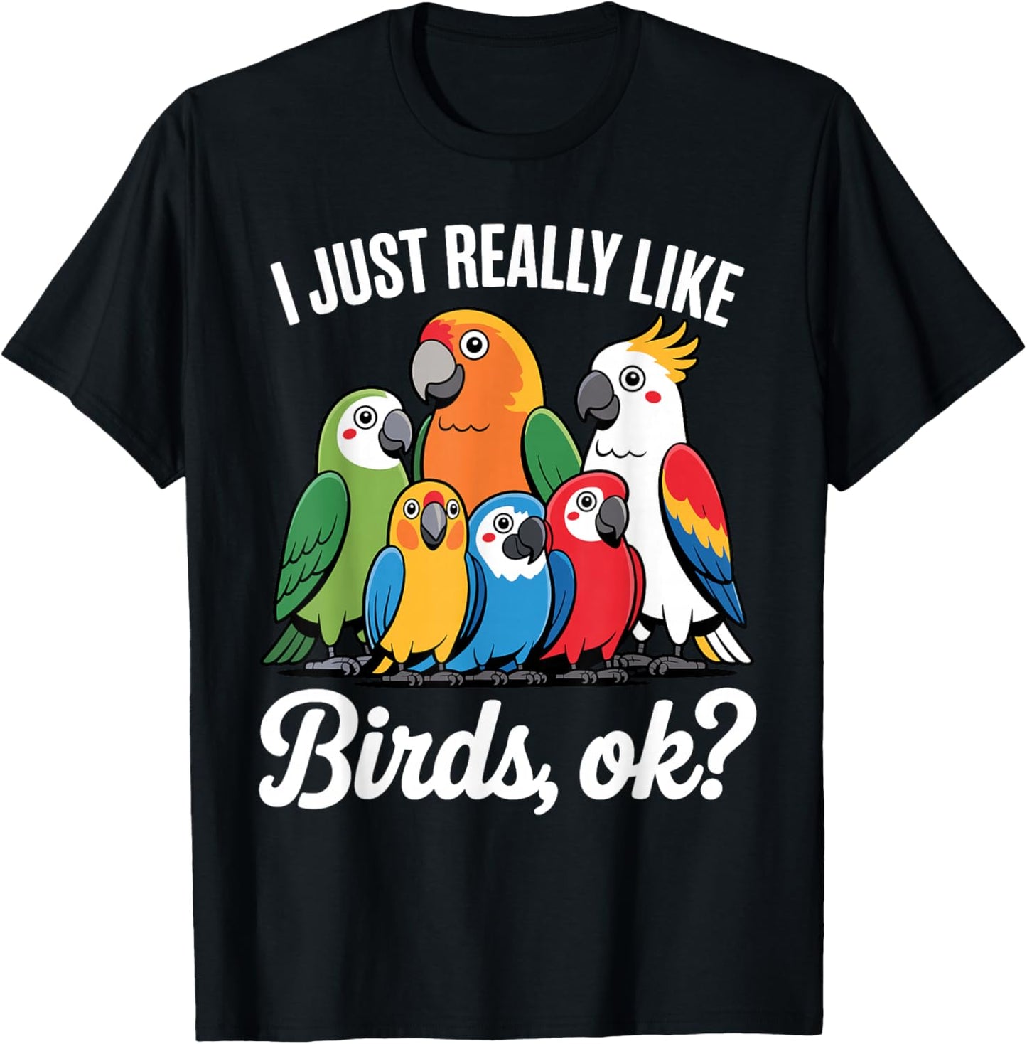 Funny Bird Watching Art Women Bird Watcher Birding T-Shirt - T-Shirt | Black