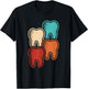 Retro Dental Assistant Vintage Tooth Hygienist Dentist Men T-Shirt - T-Shirt | Black
