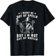 Funny Wizard Fantasy Meme Out of Spells Not Shells Vintage T-Shirt - T-Shirt | Black