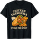 Chicken Shawarma Fuels The Spirit Funny Foodie T-Shirt - T-Shirt | Black