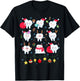 Christmas Teeth Santa Dental Cute Xmas Dentist Squad Crew T-Shirt - T-Shirt | Black
