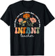 Infant Teacher Appreciation Infant Teaching Groovy T-Shirt - T-Shirt | Black
