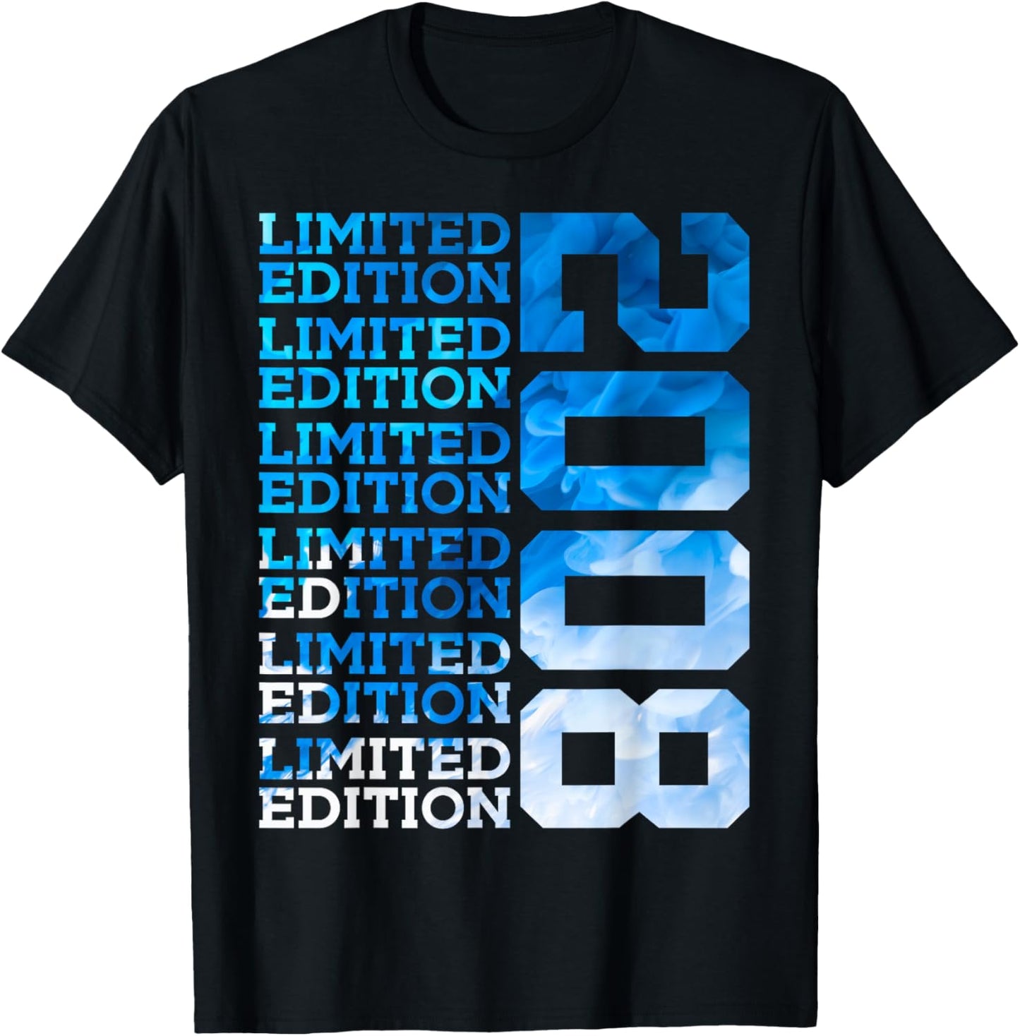 18 Years Limited Edition 2008 18TH Birthday T-Shirt - T-Shirt | Black