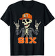 67ENDY Skeleton – 67 Six Seven Halloween 6 T-Shirt - T-Shirt | Black
