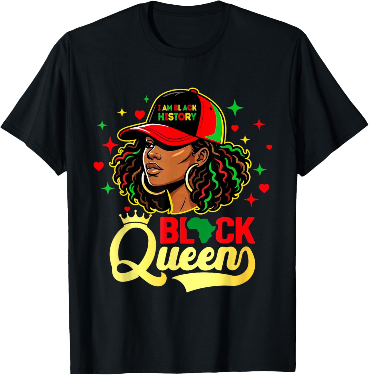 African American Pride T-Shirt - T-Shirt | Black