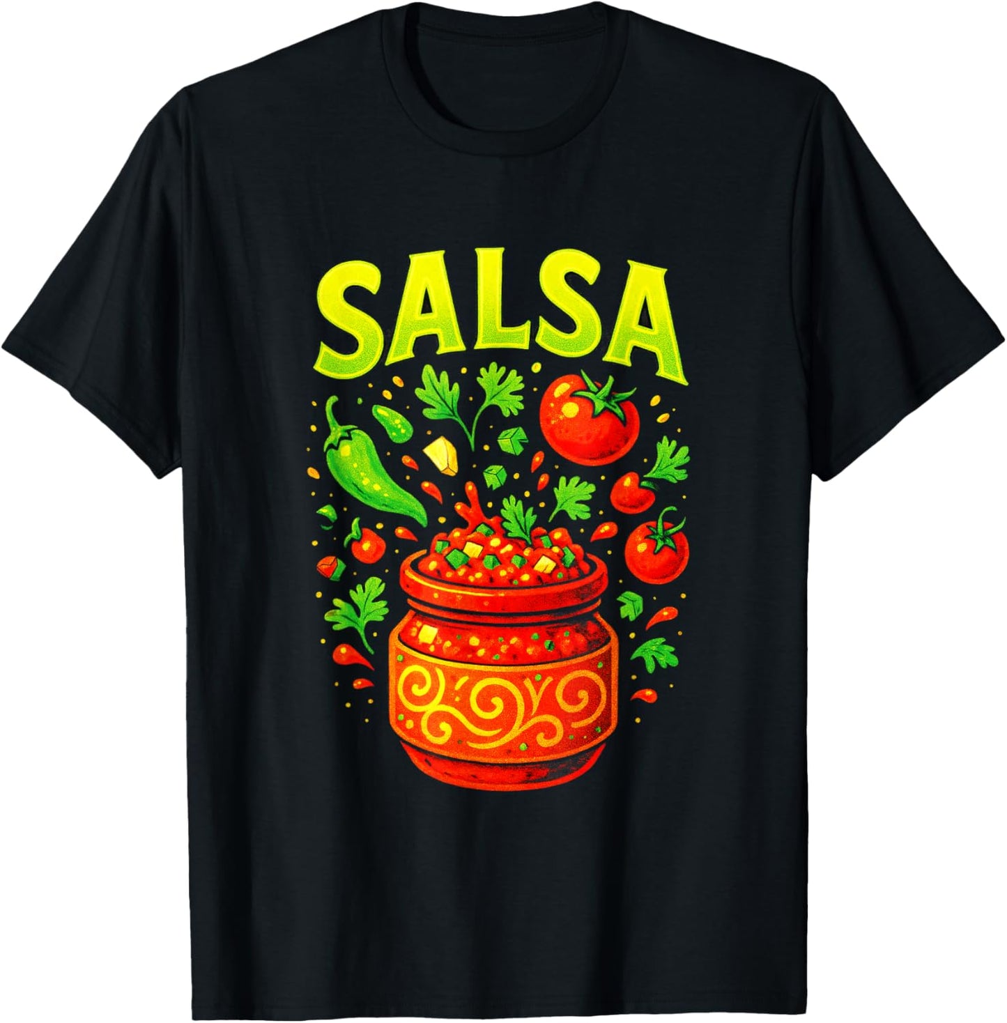 Salsa - Chips Salsa Funny Couple Costume T-Shirt - T-Shirt | Black