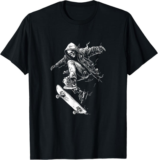 Love Skateboard Women Shirt Skateboard Lovers for Kids T-Shirt - T-Shirt | Black
