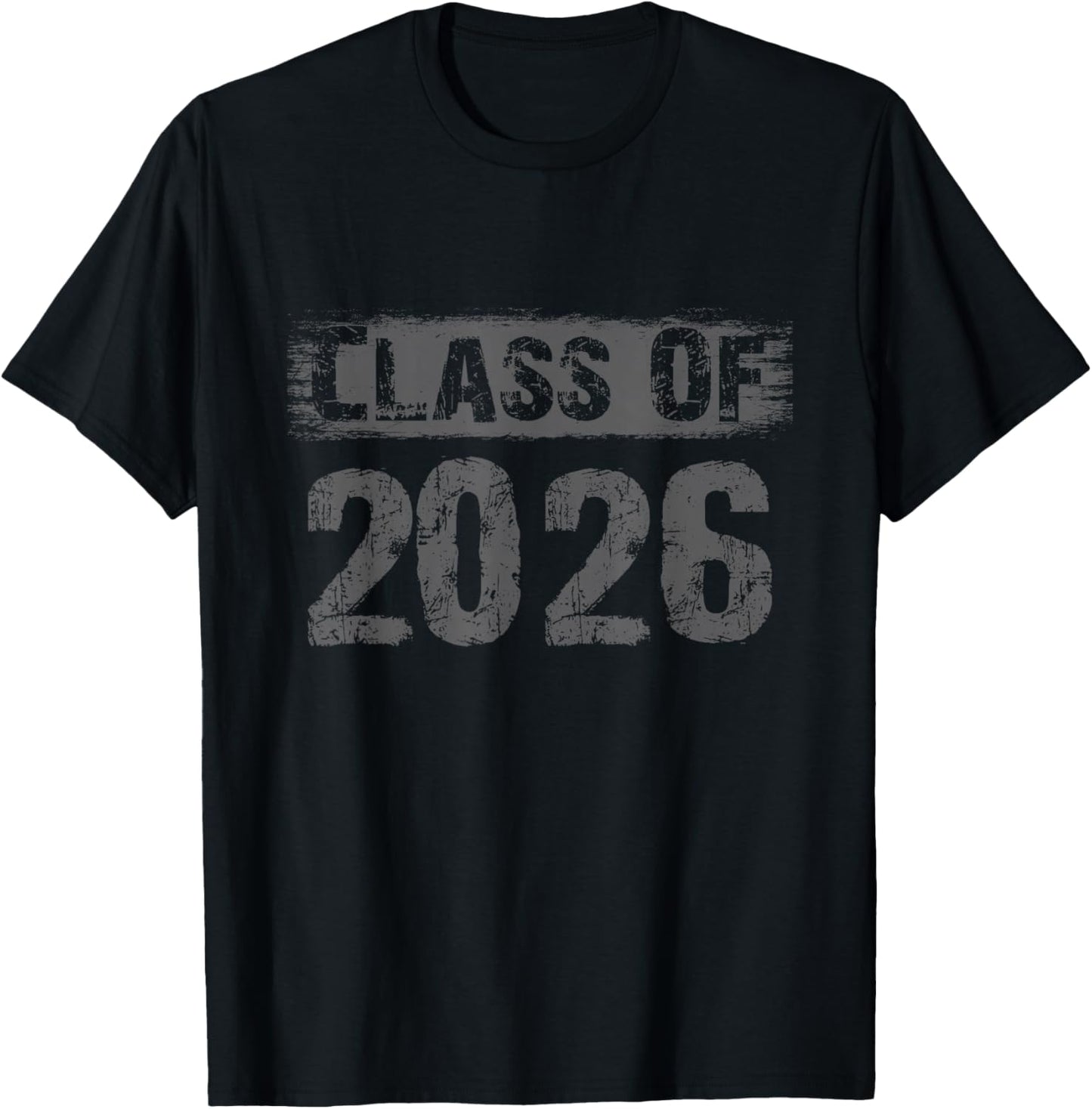 Class of 2026 Senior Graduation Design T-Shirt - T-Shirt | Black