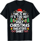 Christmas Men Too Hot Ugly Christmas Sweaters T-Shirt - T-Shirt | Black