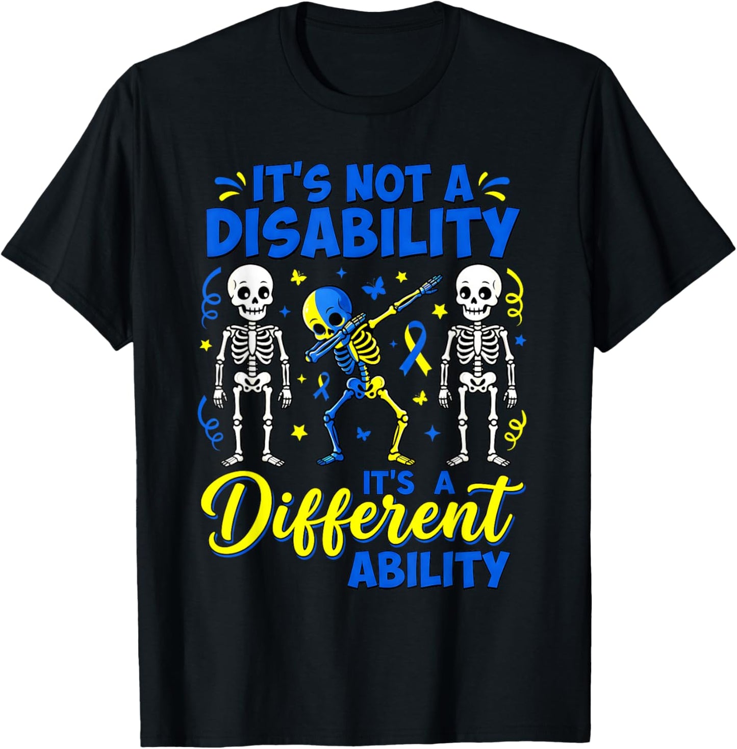 Down Syndrome Awareness Support World Down Syndrome Day Kids T-Shirt - T-Shirt | Black