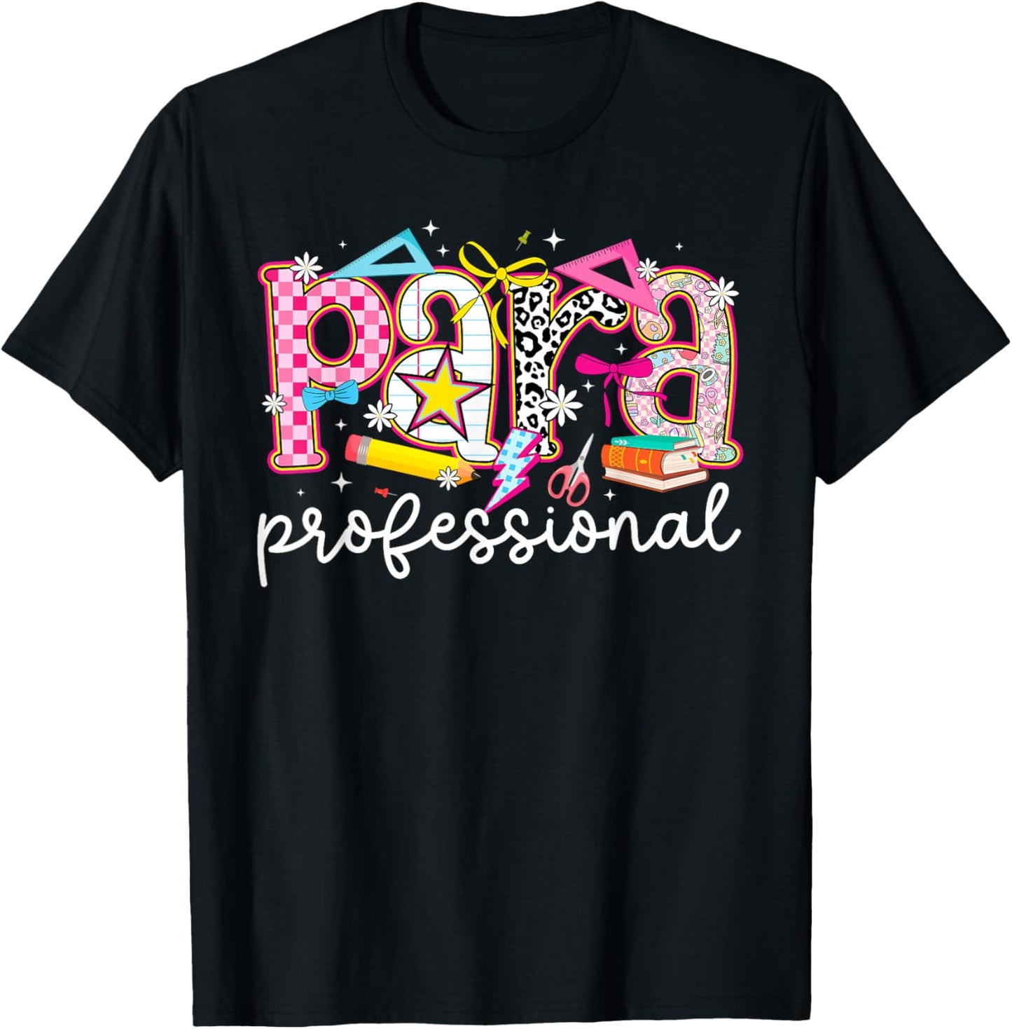 Paraprofessional Preppy Parapro para T-Shirt - T-Shirt | Black