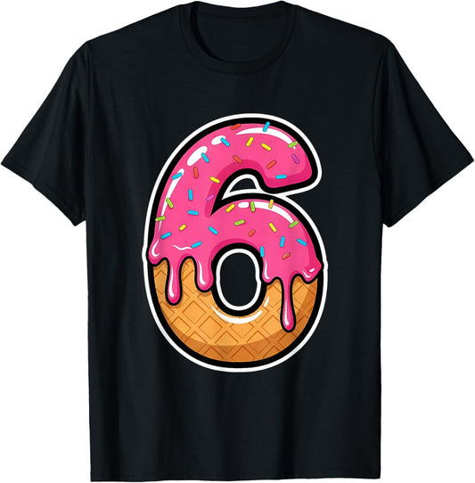 67 Halloween Costume Duo Matching Number 6 and 7 Outfit T-Shirt - T-Shirt | Black