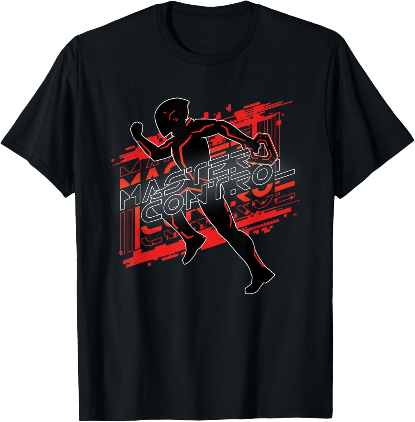 Disney TRON: Ares Master Control Run Official Movie T-Shirt - T-Shirt | Black