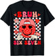 Bruh 67 Valentines Meme Six Seven Heart 6 7 Boys Girls Kids T-Shirt - T-Shirt | Black