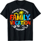 Family Vacation 2026 Beach Matching Family Summer Vacation T-Shirt - T-Shirt | Black