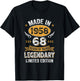 Vintage 1958 68 Years Old Birthday 68Th Birthday Men Women T-Shirt - T-Shirt | Black