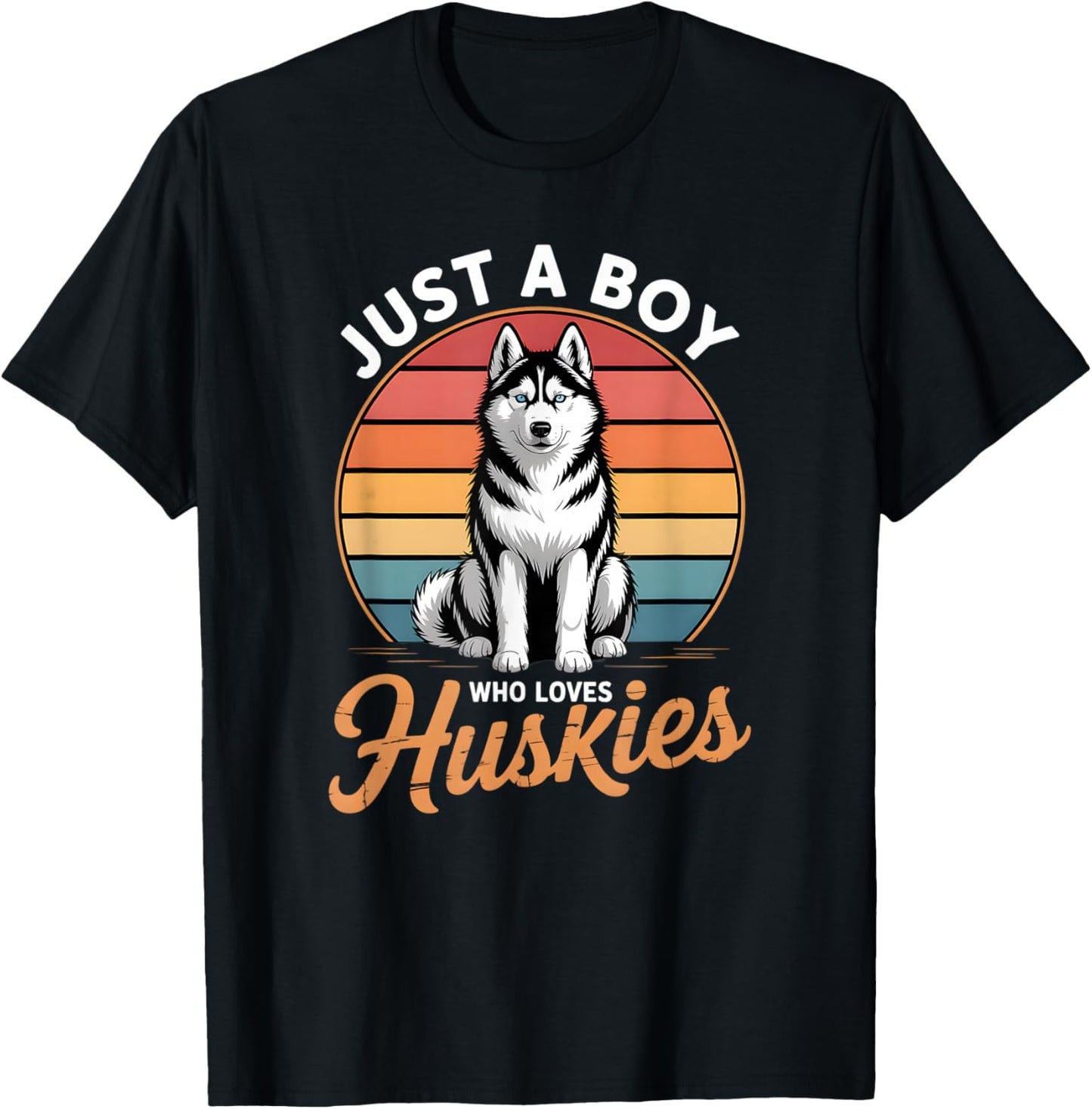 Boys Husky T-Shirt - T-Shirt | Black