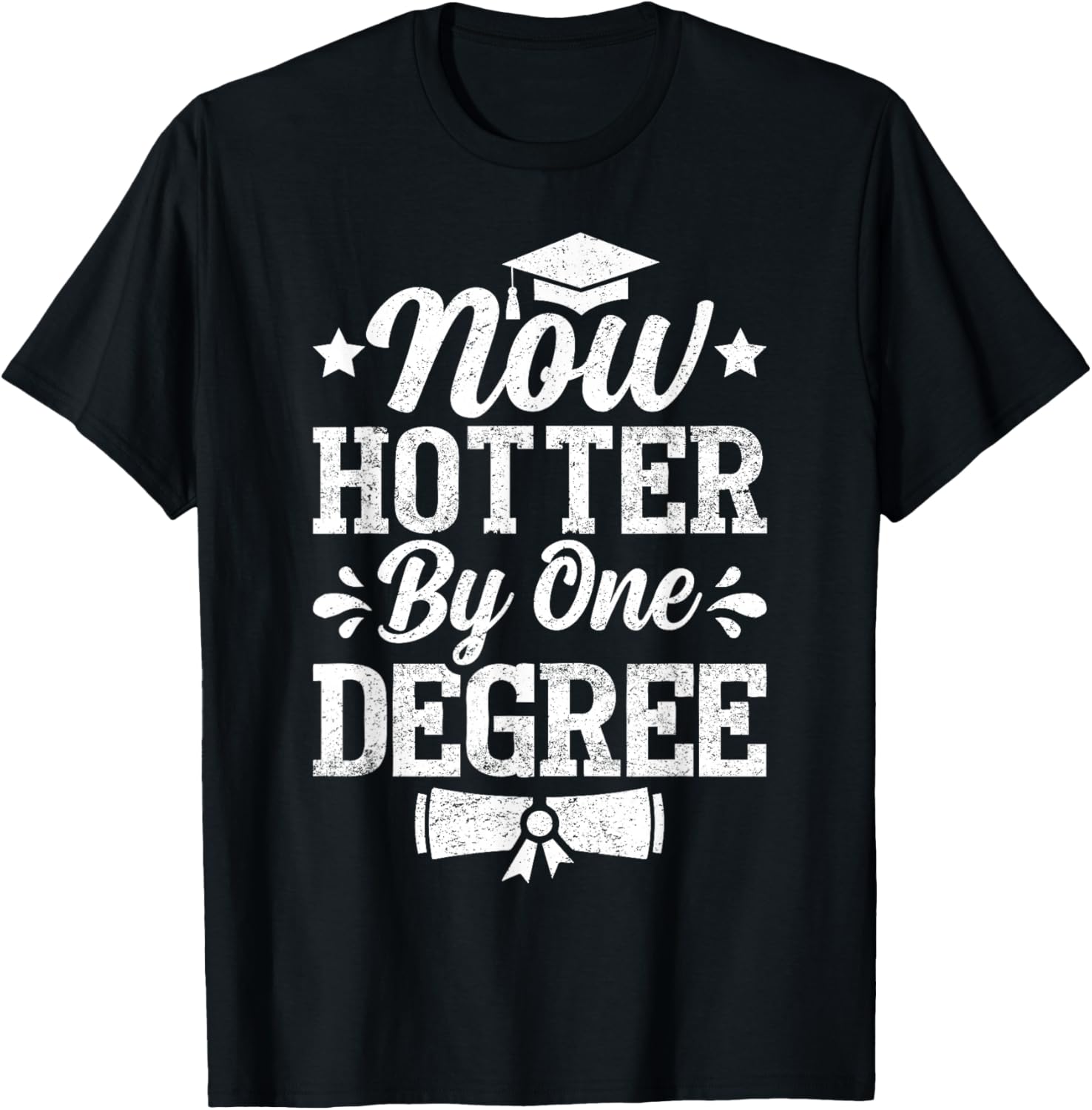 Now Hotter by One Degree T-Shirt - T-Shirt | Black