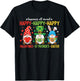 Valentines St Patricks Easter Gnomes Shirt, Happy Holidays T-Shirt - T-Shirt | Black