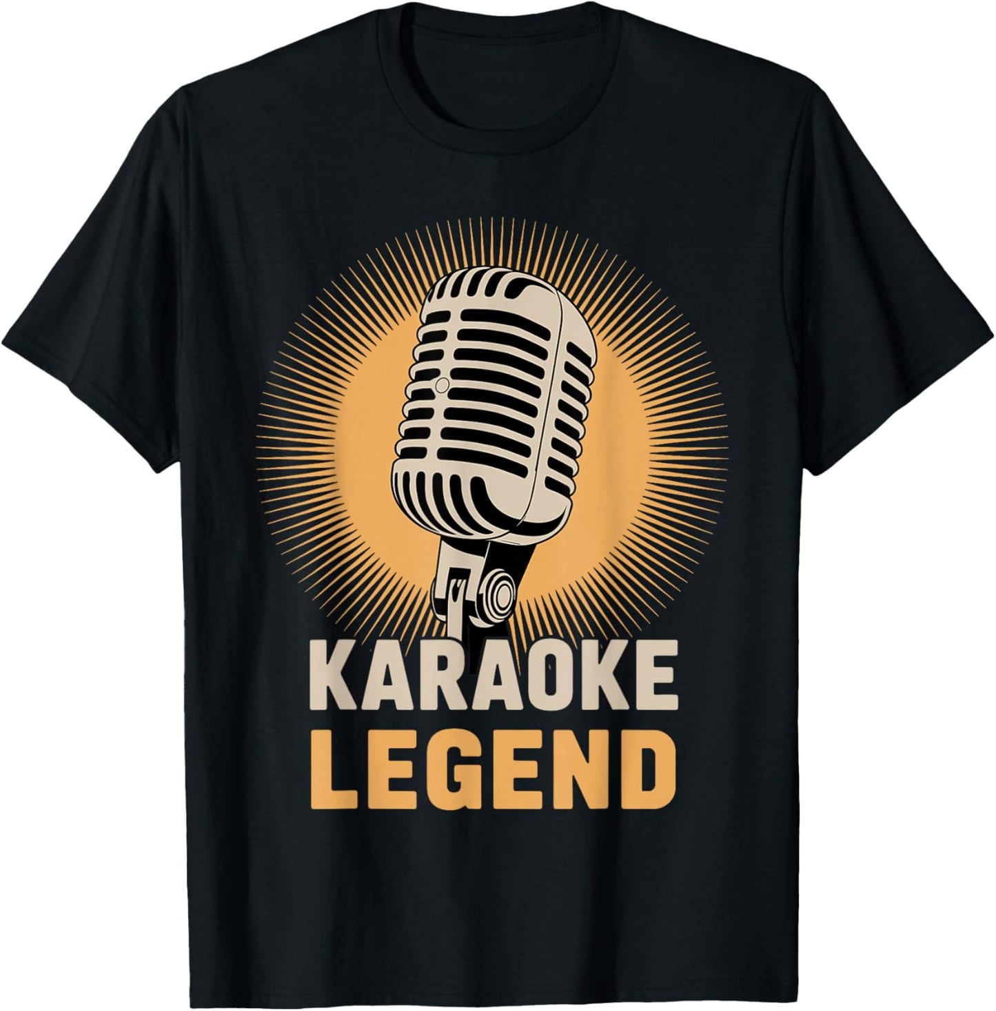 Funny Karaoke Art Women Singing Music Karaoke Lover T-Shirt - T-Shirt | Black