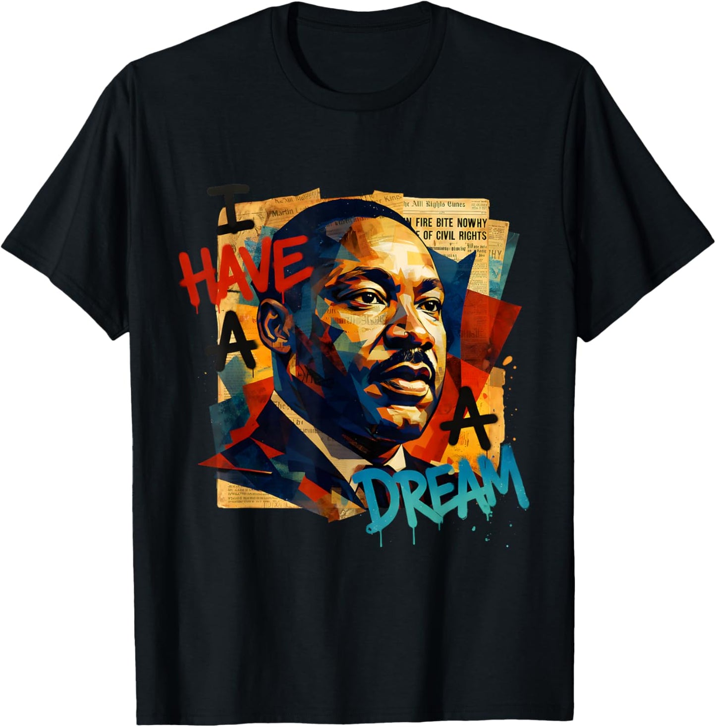 Dream Like a King African American Black History Month T-Shirt - T-Shirt | Black