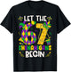 Let The 67 Shenanigans Begin Funny 6 7 Six Seven Mardi Gras T-Shirt - T-Shirt | Black