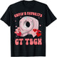 Cupid's Favorite CT Tech Radiology Valentines Day Xray Tech T-Shirt - T-Shirt | Black