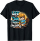 Life is Just One Dam Project After Another Beaver Engineer T-Shirt - T-Shirt | Black