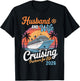 Husband and Wife Cruising Partners for Life 2026 T-Shirt - T-Shirt | Black