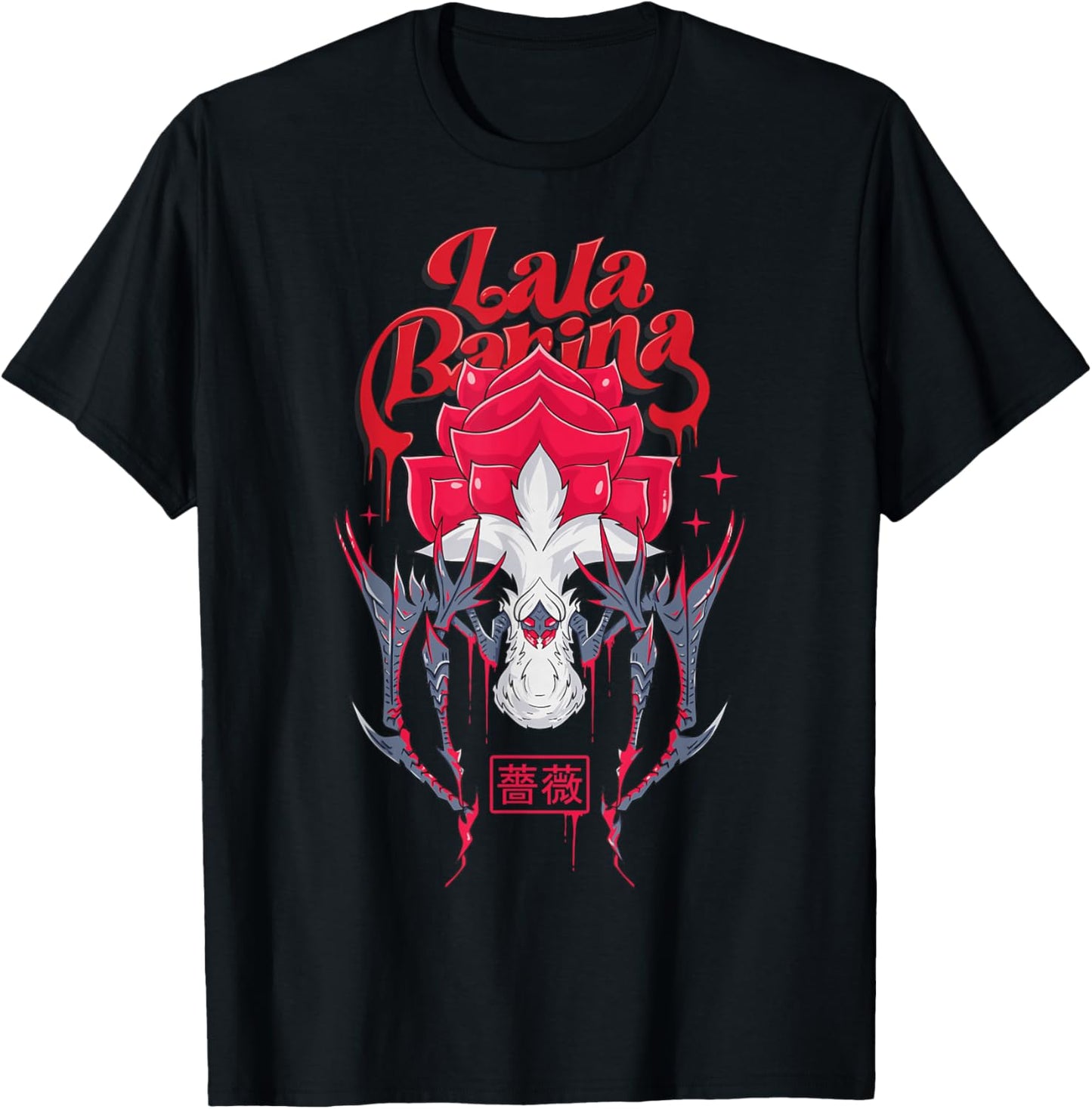 Rose Spider T-Shirt - T-Shirt | Black