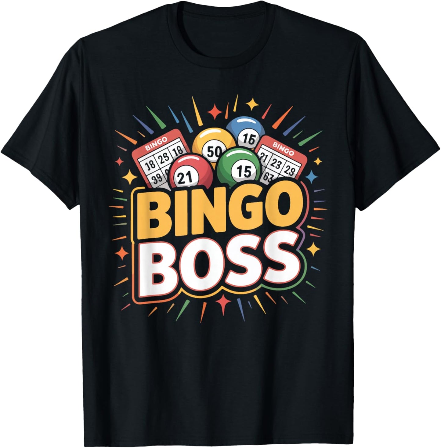 Bingo Player Bingo Boss T-Shirt - T-Shirt | Black