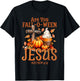 are You Fall-O-Ween Jesus Matthew 4 19 Halloween Christian T-Shirt - T-Shirt | Black
